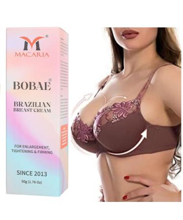 MACARIA Bobae Breast Firming and Lifting Cream Fast Growth Natural Breast Enlargement Reshapes and Enhancement Push Up Bust Firming and Lifting Breast Lift Cream for Bigger Breast
