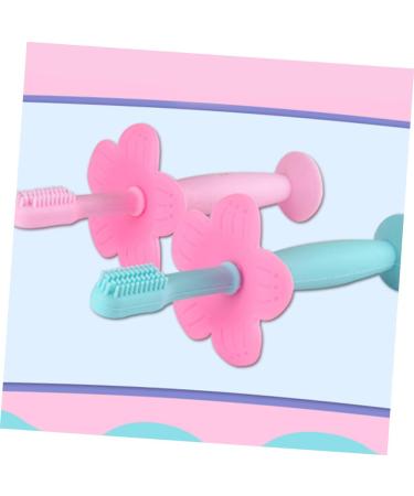 Beavorty 2-Pack Silicone Toothbrush for Infants - Baby Training Fingerbrush with Extra Sound Protection for Oral Care - Buy Online on GoSupps.com