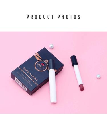 Creamy Cigarretes Matte Lipstick Set 4 Shades Velvet Makeup Cosmetic Moisturizing Smoothing Lipstick - Buy Online on GoSupps.com