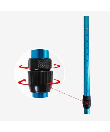 Forearm Crutches Adjustable Open Cuff Crutches Lightweight Aluminum Forearm Crutches Blue Stylish Walking s Adjustable for Elderly Handicapped Disabled Lightweight Arm Prosperous - Buy Online on GoSupps.com