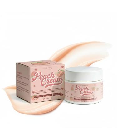 FJHAYRW Peach Firming Body Cream Hydrating Fast-Absorbing Lightweight Formula Enhancing skin's contours for Legs Thighs Hips Arms Belly & Butt 2 fl oz