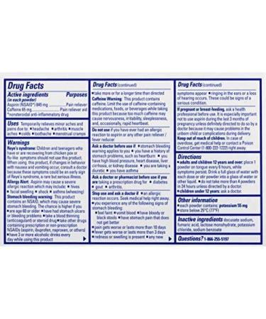 Stanback Headache Powder 50-Count (3-Pack) - Fast Relief for Headaches - Buy Online on GoSupps.com