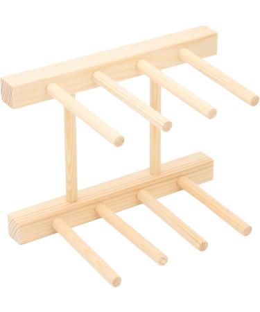 Nail Sample Display Stand Wooden Nail Display Stand 3 Grid Style Artwork Rack for Nail Printing Samples Elegant Board Easel Adds Elegance to Any Space - Buy Online on GoSupps.com