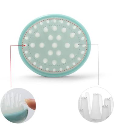 Fomiyes 3 Pcs Silicone Hair Scalp Massage Brush - Invigorating Shower Comb for Deep Cleansing & Relaxation - Buy Online on GoSupps.com