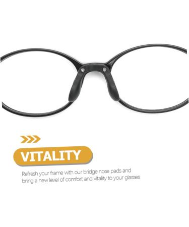 Gleavi 3ST Glasses Nose Pads U-Shaped Anti-Metal Cushions for Reading Glasses | Spare Parts for Comfort & Support | 3.6x3cm Ideal for Kids & Bike Use - Buy Online on GoSupps.com