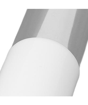 Cosmetic Brush Brush Nylon Fiber Portable Comfortable 1 Color Silver White 2 Pieces for Travel - Buy Online on GoSupps.com