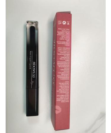 Hoomuss Dark Burgundy Matte Lipstick - Long Lasting, Smudgeproof, Vegan & Cruelty Free - Buy Online on GoSupps.com
