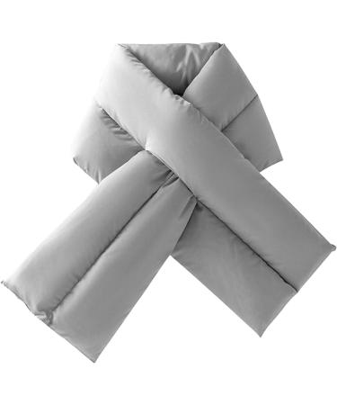 USB-Powered Heated Neck Cushion with Wool - Intelligent Crisscross Design for Ultimate Warmth | Buy Gray Heating Scarf Online - Buy Online on GoSupps.com