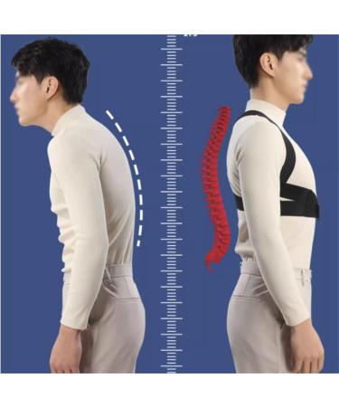 DFHBFG Back Correction Brace for Hunchback - Orthodontic Support for Men | X-Large Size - Buy Online on GoSupps.com