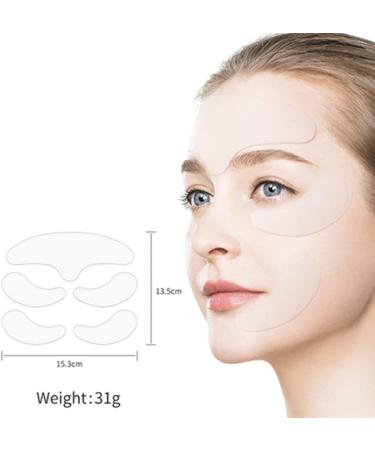 2023 UPDATED Anti Wrinkle Pads Reusable Face Forehead Wrinkle Patches Facial Line Filler Set 5 in 1 Smoothing Wrinkle Patches. - Buy Online on GoSupps.com