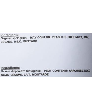 Yupik Organic Spelt Kernels 1 kg 6 Count Non-GMO Kosher Vegan Raw Hulled Grains Unsalted Source of Fiber Ideal for Baking & Cooking 6 kg - Buy Online on GoSupps.com