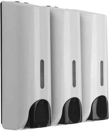 ExcLent 3 piecesset 350 ml bath shower gel body lotion conditioner shampoo soap dispenser - Buy Online on GoSupps.com