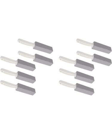 Koanhinn Pack of 10 Pumice Stone Cleaning Stone with Toilet Bowl Cleaning Brush Cleaner Hard Water Ring Remover - Buy Online on GoSupps.com