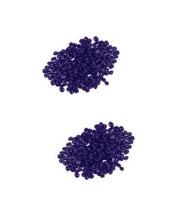 Fomiyes 2st Hartwachs kit hair removal wax Declining wax beans depilatory beans pearl beans grow waxing sparrow pearl for hair removal kits violet depilation cream mini mediumx2pcs purpleaxstk