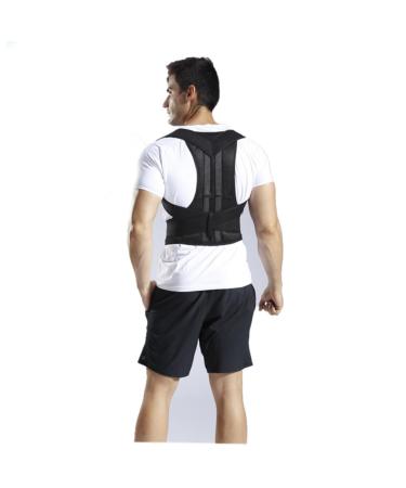 Buy Gatuida Upper Support Lumbar Support Belt for Men - XXL Black - Improve Posture & Comfort | International Shipping Available - Buy Online on GoSupps.com