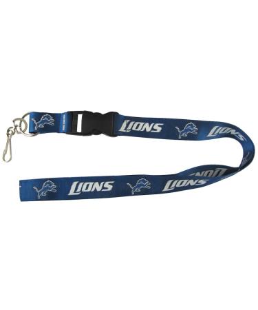 NFL Team Lanyard with detachable clip/key ring Detroit Lions Detroit Lions