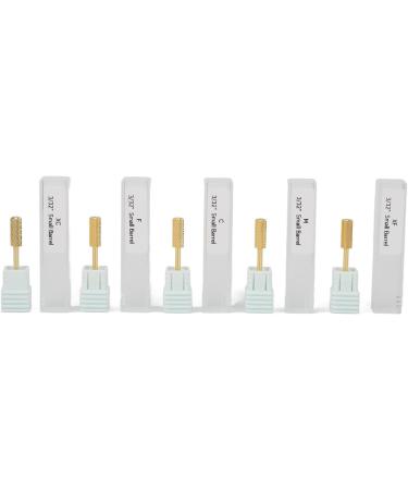 Nail Grinding Barrel Bits Durable 5 Pieces Nail Drill Barrel Bits Multifunctional Grinding Head for Nail Beginners for Home - Buy Online on GoSupps.com