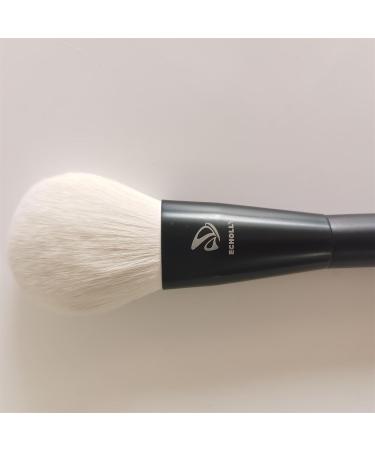 Luxury Black Bigger Size Powder Brush - No Shedding Bristles - Premium Foundation Makeup Brush for Women - Buy Online on GoSupps.com