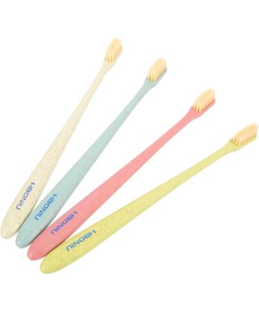 Buy TOVINANNA Extra Soft Toothbrush - 12 Pack for Ultimate Dental Hygiene | Soft Mouth Cleaning Brush for Teeth & Tongue Care | Travel-Friendly Plastic Design - Buy Online on GoSupps.com