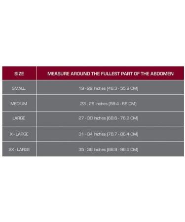 OTC Abdominal Binder for Women - 2X-Large Ribbed Elastic Compression Support | International Shipping Available - Buy Online on GoSupps.com