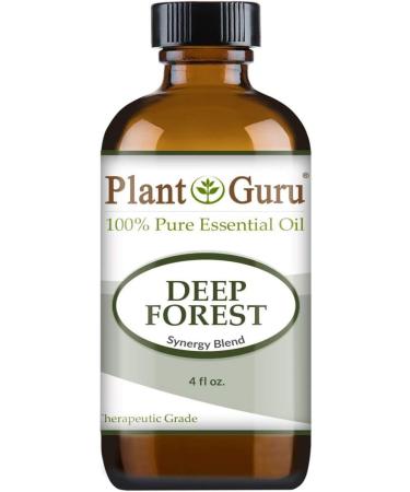 Deep Forest Essential Oil Blend 4 oz - 100% Pure Therapeutic Grade | Aromatherapy Respiratory Support & Natural Christmas Tree Scent - Buy Online on GoSupps.com