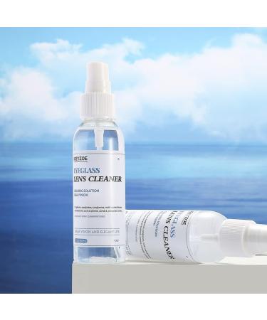 Eyeglasses Lens Cleaner Spray Kit-iGeyzoe Eye Glasses Cleaner Spray 16oz(2ozx8) Alcohol & Ammonia Free With 2PCS Eyeglass Clean Cloth Safe for All Lenses - Buy Online on GoSupps.com