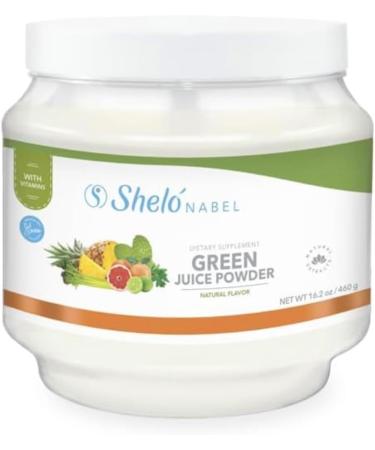 Green Juice Powder Cleanse & Immune Support | Shelo Nabel 16.2 oz - Boost Micronutrients for Optimal Health - Buy Online on GoSupps.com