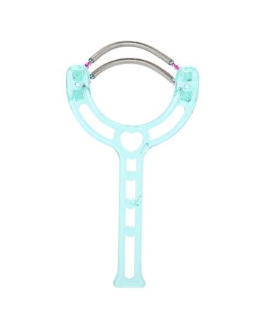 Hair Remover Facial Epilator Handheld Face Roller Spring Facial Hair Face Removal Portable Face Lips Hair Epilator Removal Plastic Spring Device Beauty Tool Green