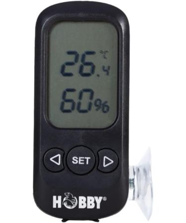 Hobby Terra Check - Digital Hygrometer Thermometer with Suction Cup for Accurate Readings | International Shipping Available - Buy Online on GoSupps.com