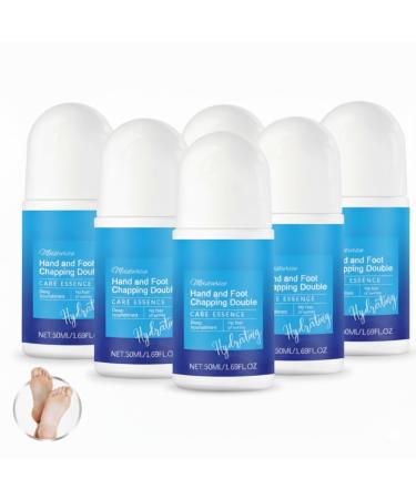 HNYXEQJL Set of 6 Urea Foot Creams - Repair of Cracked Heels - Moisturizing Essence for Hands and Feet - Callus Remover - Removes Hard Skin - Essence for Cracked Heels