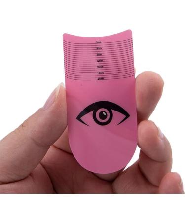3Pcs Pink Eyelash Ruler Eyelash Stencils Ruler for Measure Eyelashes Length Curling Degree Ruler Eyebrow Lash Measuring Tool Beauty Tools Eyes Makeup Brushes and Tools Eyes - Buy Online on GoSupps.com