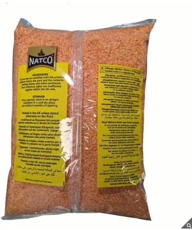 Natco Red Lentils 5kg - Buy Online on GoSupps.com