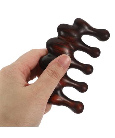 Buy Minkissy Wooden Scalp Massager Set - 2 Pieces for Hair Growth & Relaxation | Ideal for Women - Buy Online on GoSupps.com