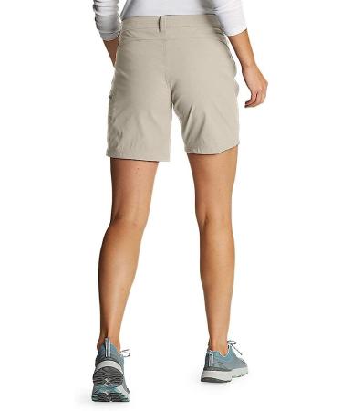 Eddie Bauer Women's Guide Pro Shorts 8 - Pumice Rainier | Performance Outdoor Shorts - Buy Online on GoSupps.com