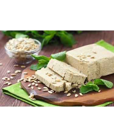 Kandylas Handcrafted Premium Greek Halva | Stevia Sweetener | 200g Vanilla | Buy Internationally - Buy Online on GoSupps.com