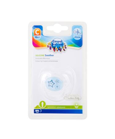 CANPOL BABIES Newborn Pacifier Soother 18M+ | Best Baby Toddler Child Comfort | International Shipping - Buy Online on GoSupps.com