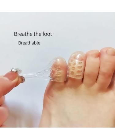 KIASRZN Silicone Anti-Friction Toe Protectors - 10pcs Toe Covers for Ingrown Toenails, Blisters, Calluses - Gel Toe Protector for Foot Pain Relief - Buy Online on GoSupps.com