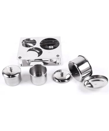 Manicure Container Liquid Powder Cup Crystal Tools Dispensing Container With Lid for Women manicure container - Buy Online on GoSupps.com