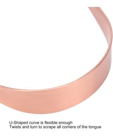 Buy Copper Tongue Scraper for Fresh Breath | Enhance Oral Hygiene & Promote Healthy Tongue Care - International Shipping Available - Buy Online on GoSupps.com