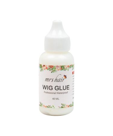 Lace Wig Glue Safe Non Toxic Glue 1.3 oz Invisible Bonding for Poly & Lace Frontal & Wig & Toupee Systems & Lace Hairpiece & Hair Closure - Bold Hold Lace Wig Adhesive Glue
