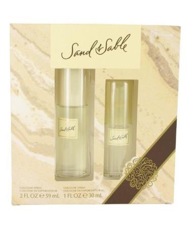 Classics Sand and Sable 2 Piece Gift Set (2 Ounce Plus 1 Ounce Cologne Spray)