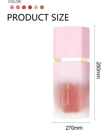HERBENJOY Cream Blush in Coral - Lightweight, Dewy Finish, Smudge Proof | 1 ml (Pack of 1) - Buy Online on GoSupps.com