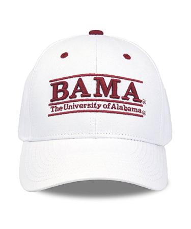 South Carolina Gamecocks Adult Game Bar Adjustable Hat - White Alabama Crimson Tide One Size White