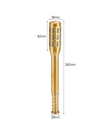 Moxa Roll Burner - Large Brass Moxa Roll Burner for Moxibustion Therapy & Massage | International Shipping Available - Buy Online on GoSupps.com