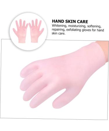 Ipetboom 2 Pairs Whitening Moisturizing Gloves Grooming Glove Practical Gloves Hand Moisturizing Gloves Sokcs Skin-Friendly Gloves Dry Skin Care Gloves Pink Sebs Soft Miss Sock - Buy Online on GoSupps.com