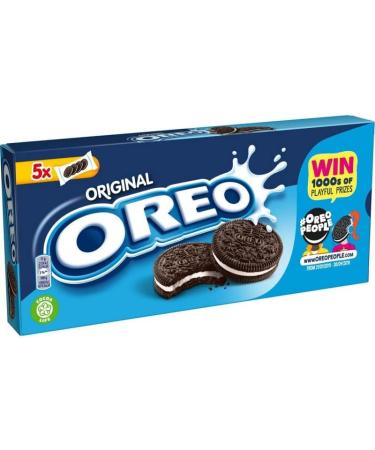  G n rique OREO Original Pocket - 5 Chocolate Cookie Pouches - Convenient 220g Size - Pack of 4 - Buy Online on GoSupps.com
