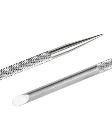 6 PCS Stainless Steel Cuticle Pusher Tool Set - Nail Polish Remover & Manicure Pedicure Cleaner for Perfect Fingernails & Toenails - Buy Online on GoSupps.com
