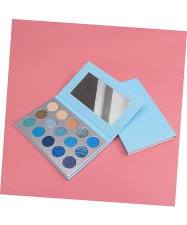 Balacoo 15 Shimmer Eyeshadow Makeup Eyeshadow Makeup Palette Eyeshadow Palette Woman Four Seasons Compact 1 count (Pack of 1) Blue - Buy Online on GoSupps.com