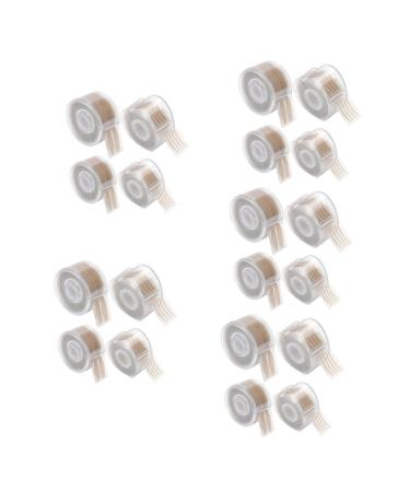 FRCOLOR 20 Rolls roll double eyelid sticker hooded eyelid lifter watereyelid stickers instant eyelid stickers natural eye tape Heart-shaped decorate Invisible breathable adhesive material