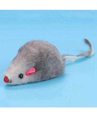 Cat Toys Mice 12Pcs Simple Pet Cat Toy Mouse Small Plush Mouse Mini Interactive Play Funny Cat Toy Fake Mouse for Kitten Cat - Buy Online on GoSupps.com